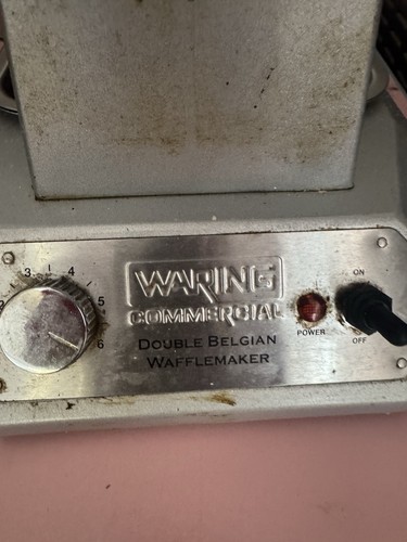 Waring double waffle maker - double,