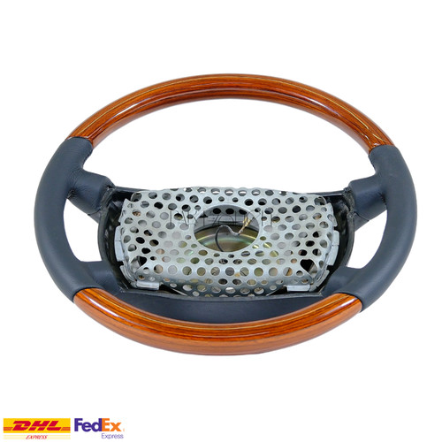 Wood zebrano steering - wood,