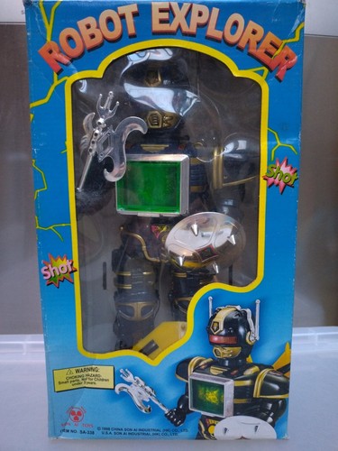 Vintage 1998 space robot - 1998,