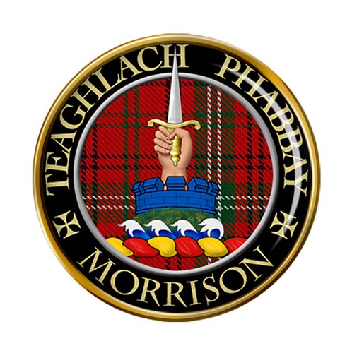 Morrison scottish clan pin - morrison,