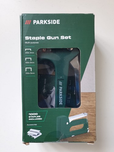 Parkside handheld staple gun - staple,
