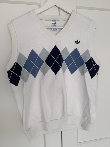 Adidas vintage vest made - vintage, in