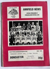 Stirling albion doncaster - albion, v