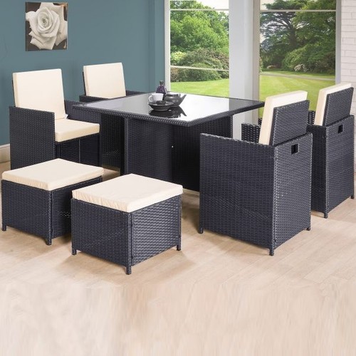 Cube rattan garden furniture - cube,