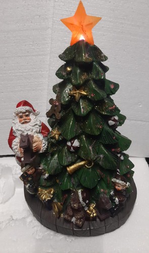 Fiber optic santa boxed - santa,