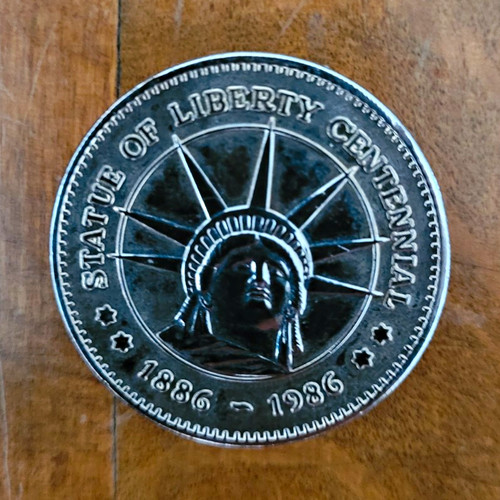 Statue liberty centennial - of,