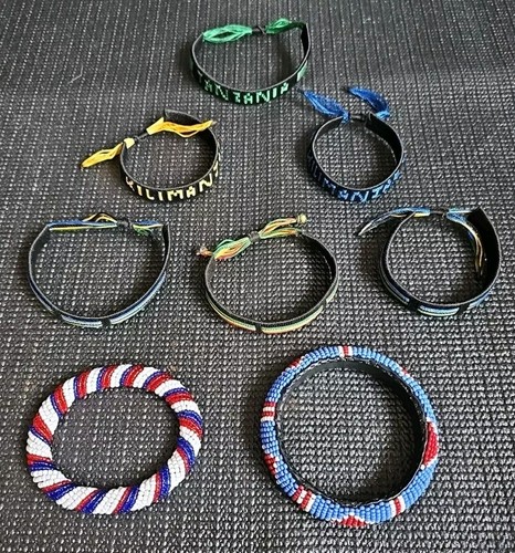 Handmade colorful bracelets - 8,