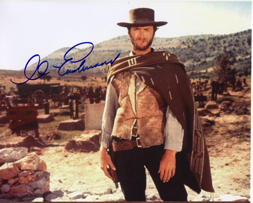 Clint eastwood autograph - clint,