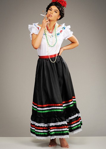 Womens frida kahlo style - womens,