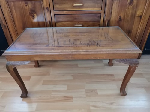 Vintage hand carved - carved, wood