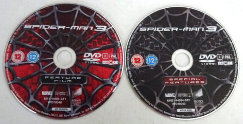 Spider man dvd disc - spider-man,