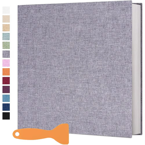 Solid color large photo album - large,