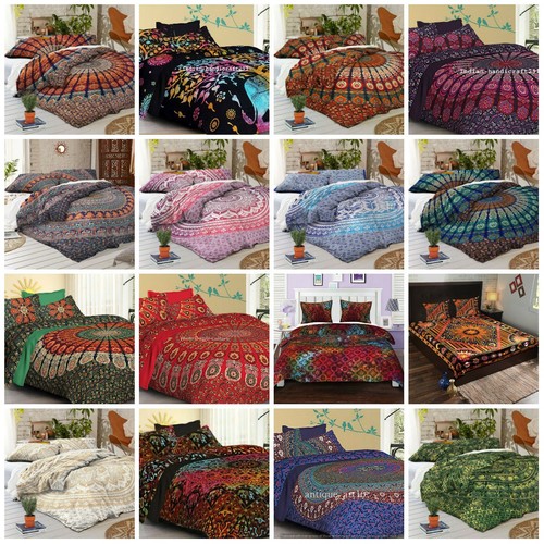 Indian mandala duvet - indian, cover
