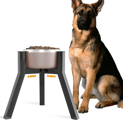 Adengl dog bowl stand for - bowl,