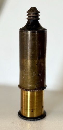 Vintage brass monocular - vintage,