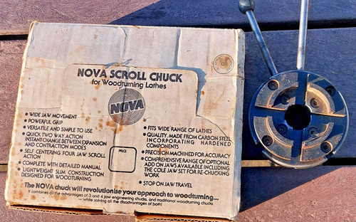 Nova scroll chuck - scroll,