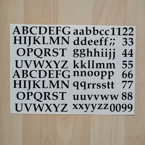 Sticky numbers and - numbers, letters