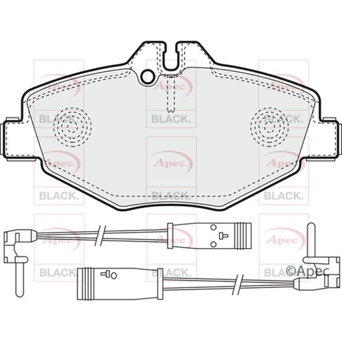 Brake pads set - brake,