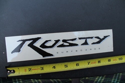 Rusty surfboards clear black - rusty,