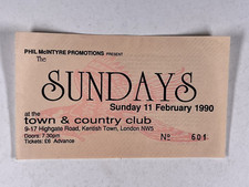 Sundays concert ticket town - concert,
