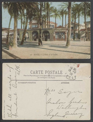 Algeria 1909 old postcard - algeria,