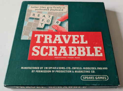 Vintage travel scrabble w - vintage,