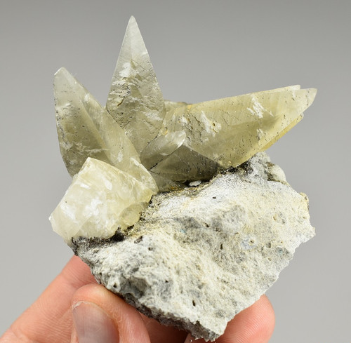 Calcite with marcasite - with,