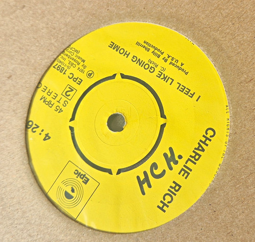 Charlie rich feel like going - charlie,