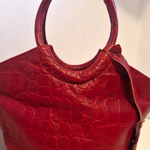 Pell mell red leather - red,