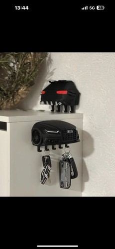 Audi quattro wall mounted - audi, key