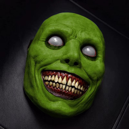 Creepy scary latex mask - creepy,
