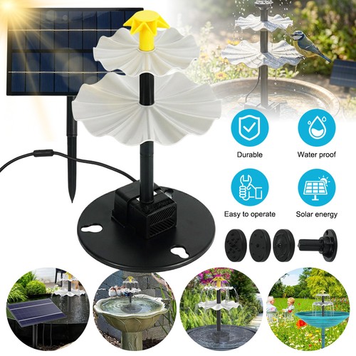 Solar water feature - 4w,