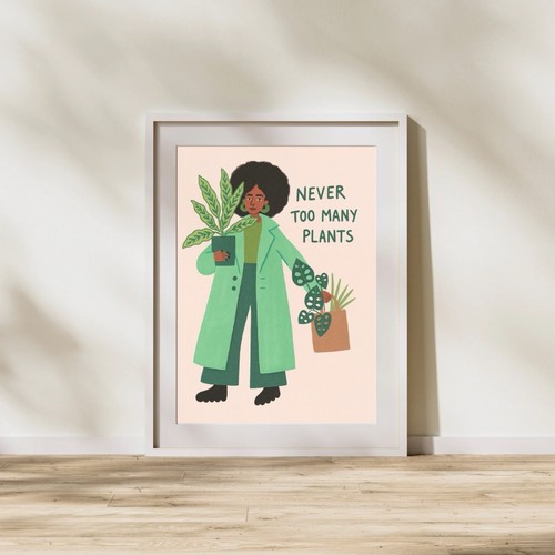 Botanical wall art print - botanical,