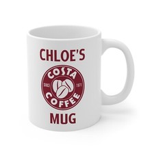 Costa Coffee Mug Personalised