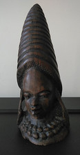 African Wood Carving of Female