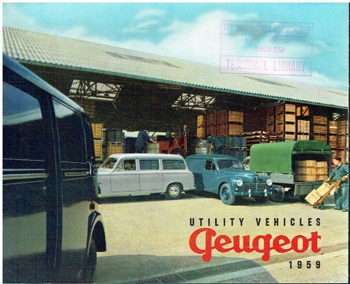 Peugeot 203 van 403 estate - 203,