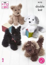 King Cole Knitting Pattern Dog
