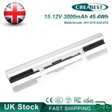 15.12V A41-D15,A31-D15 Battery For Medion Akoya E6416 E6415 E6421 MD99620 P6670