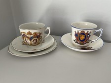 Vintage 1937 King George Coronation Cup & Saucer Plus Trio