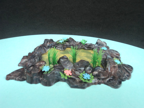 Britains floral garden rockery - floral,