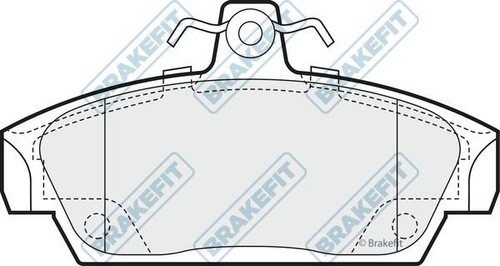 Apec front brake pad - apec, set