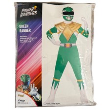 Green Power Rangers Costume