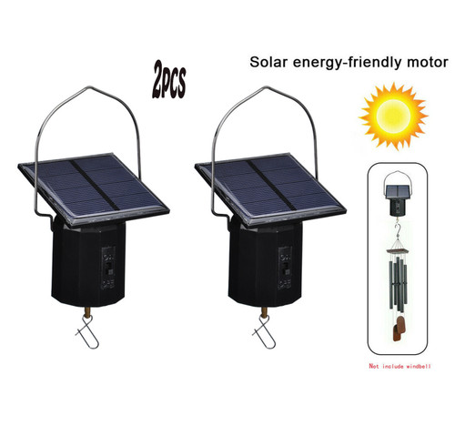 2pcs solar power wind spinner - solar,