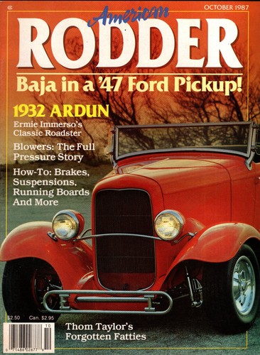 American rodder october 1987 - american,