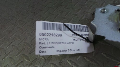 Nissan micra left front - nissan,