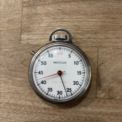 Vtg westclox stop watch - stop, pocket