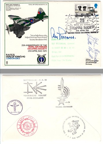 Adolf galland raf signed - adolf,