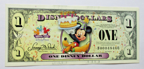 Disney dollars 1 2009 - (2471), $1