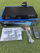 PANASONIC DVD s48eb-k Boxed + Manuals & Remote