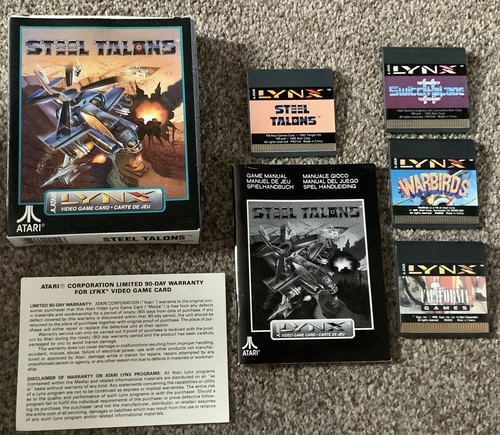 Atari lynx game bundle steel - atari,